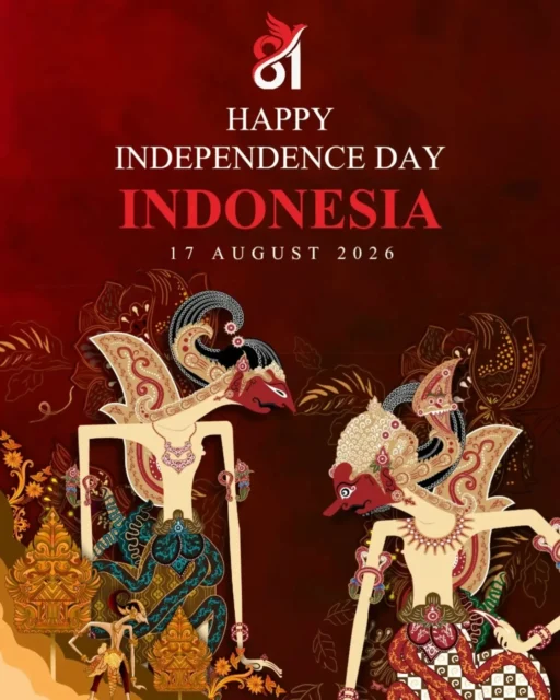 Merdeka! 🇮🇩🤍Celebrating the spirit, culture, and beauty of Indonesia today and always.Selamat Hari Kemerdekaan dari Karisa Villas 🤍
