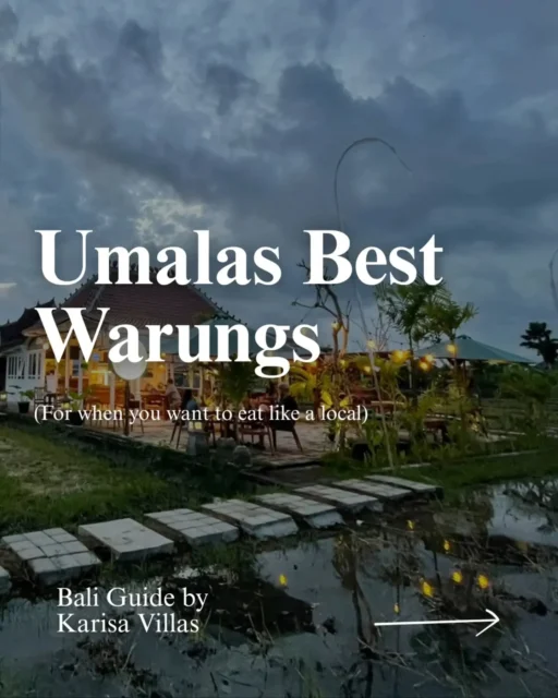 Real Indonesian food, easy to find 🤍Our go-to Umalas warungs, swipe through 👉Our villa Vasana could be your quiet Umalas base.
Link in bio ✨#baliguide #wheretoeatinbali #balieats